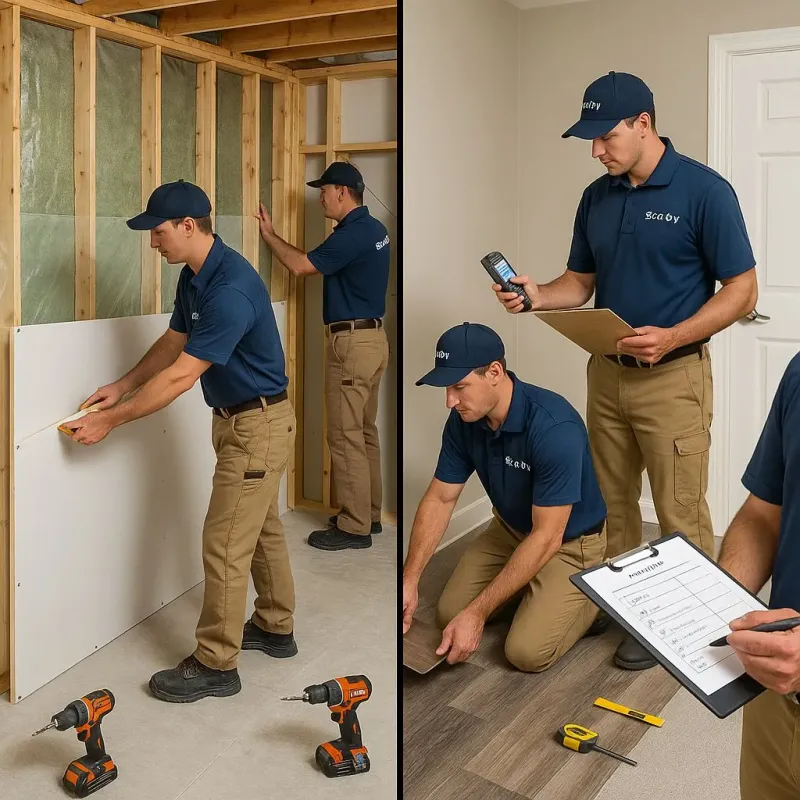 Repairs and Reconstruction process in Pewee Valley, KY